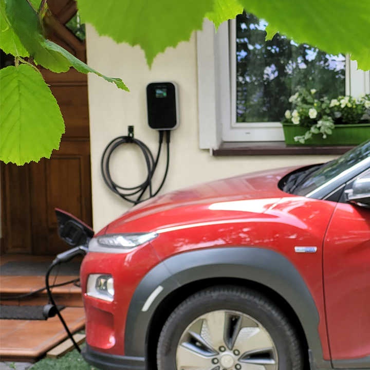 IP66 Waterproof EV CHARGER 3 phase 16A 11kW type 2 Floor-mounted Charging Stations for electric vehicles