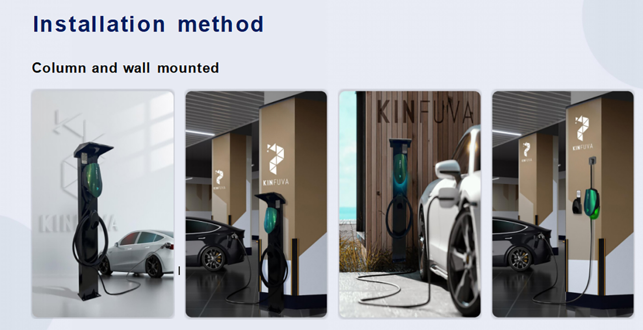 12KW wall-mounted AC charging pile3438
