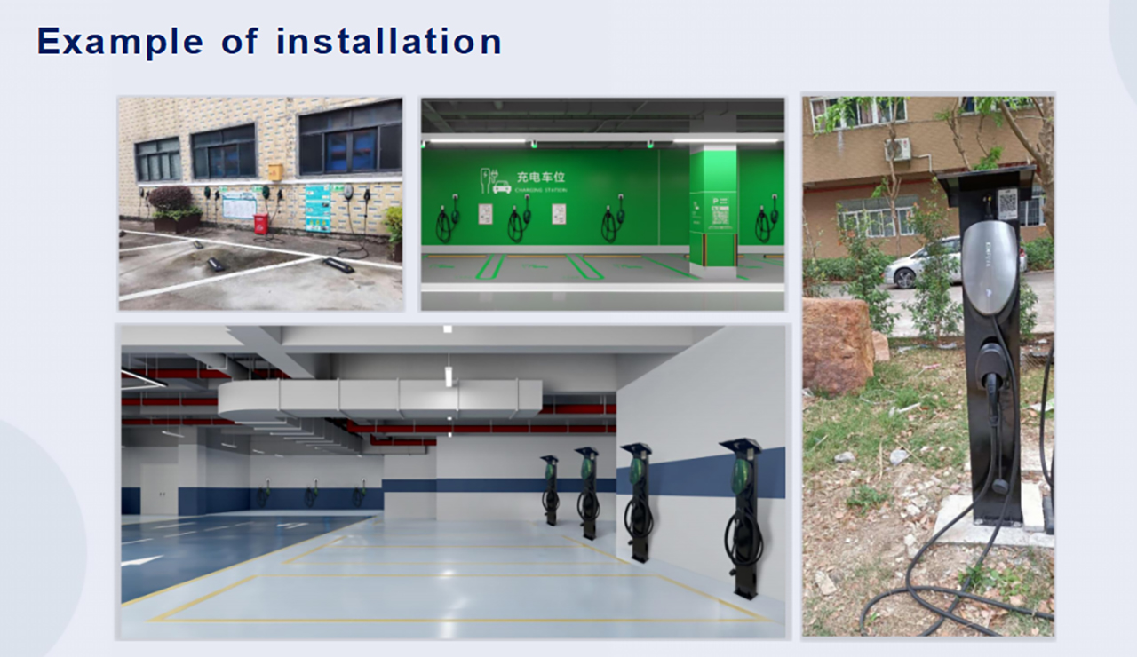 12KW wall-mounted AC charging pile7hiq